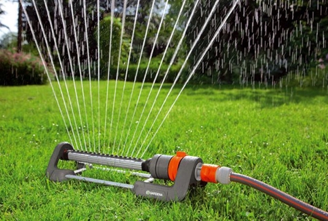 automatic sprinkler work