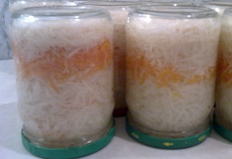 canned radish with carrots