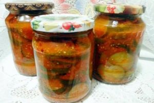 The best recipes for pickling cucumbers in adjika for the winter