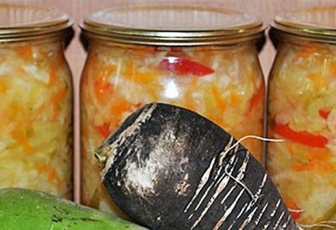 canned radish