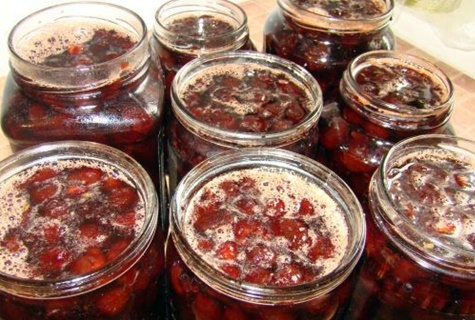 confiture gâtée