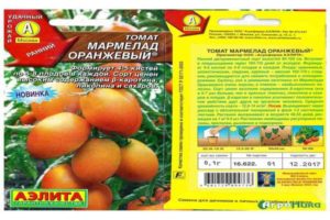 Description et caractéristiques des variétés de tomates Marmelade d'orange