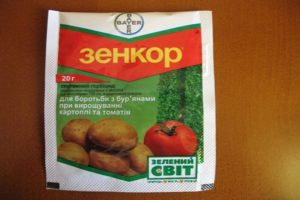 Instructions for the use of the drug Zenkor against weeds on potatoes