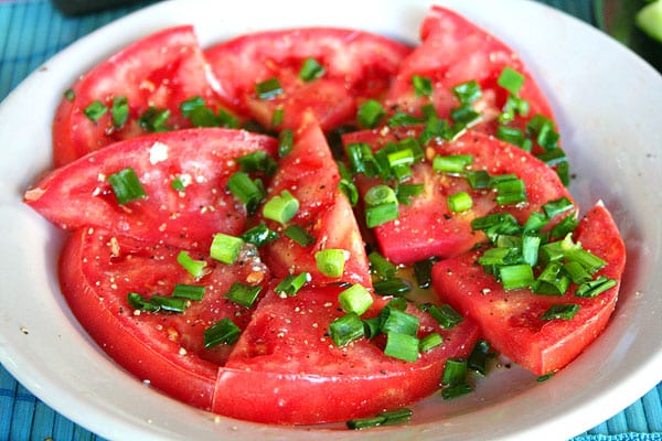 ensalada de tomate