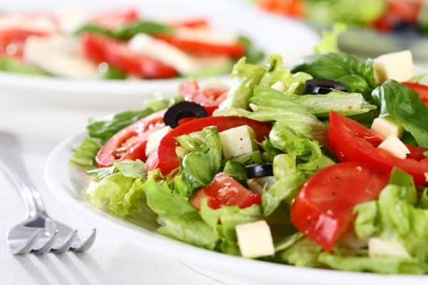 salad dengan tomato