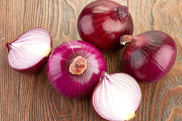 purple onion appearance