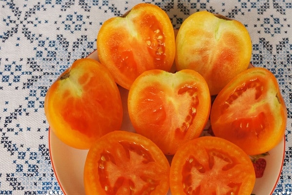 verduras de color naranja brillante