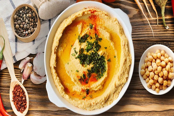 dělat hummus