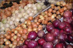 What types of onion varieties are there, their names and descriptions