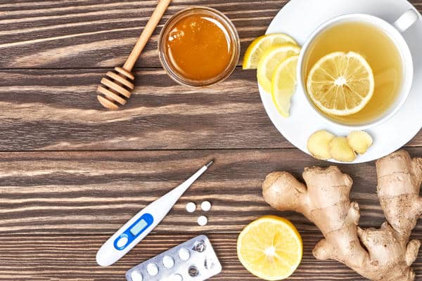 ginger for flu