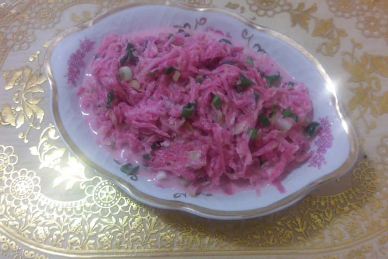 Salade de radis