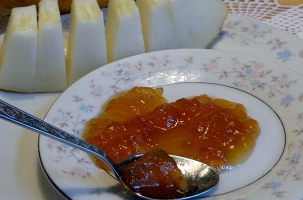 confiture dans une cuillère