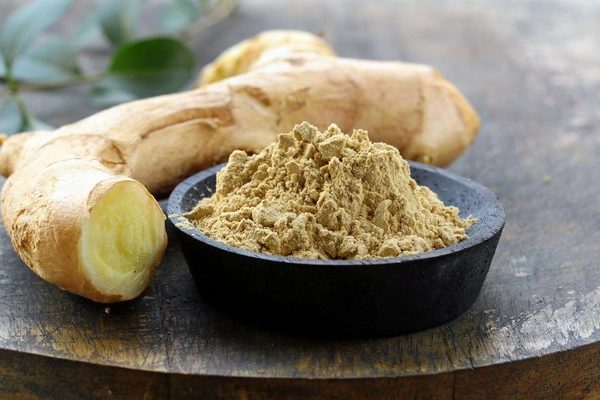 ground ginger in a bowl