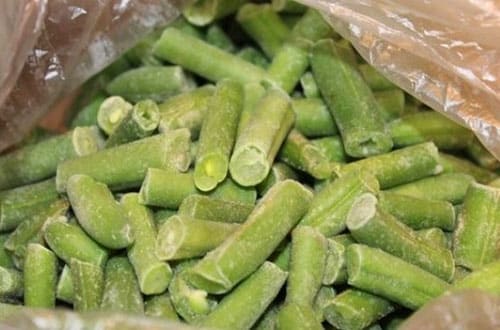 mga frozen beans