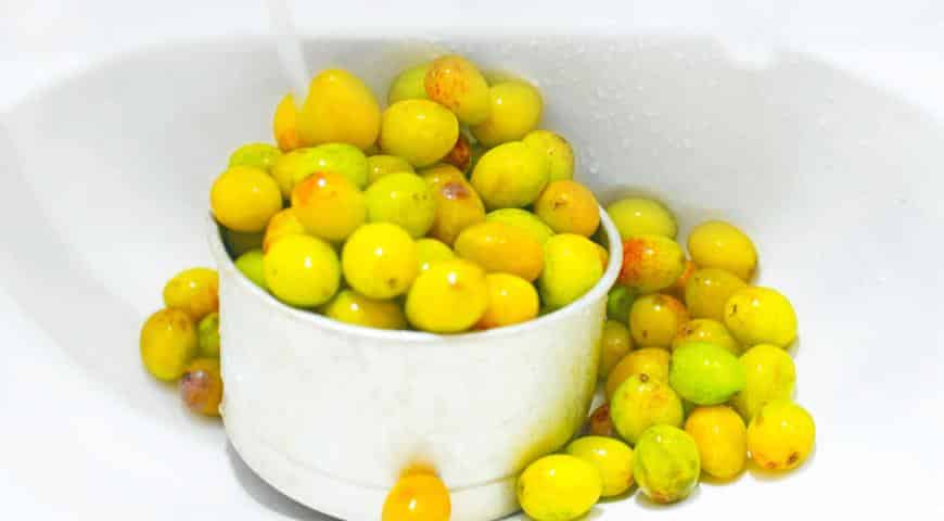 Mermelada de ciruelas de cereza