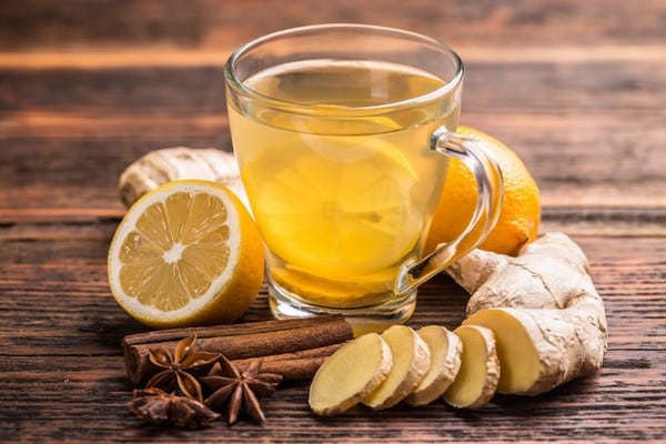 cinnamon ginger tea