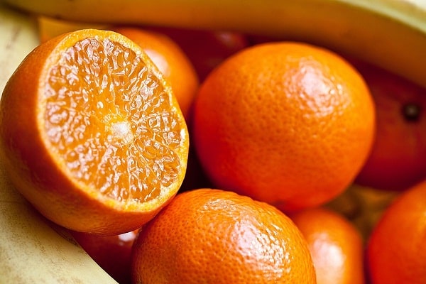 sliced ​​orange