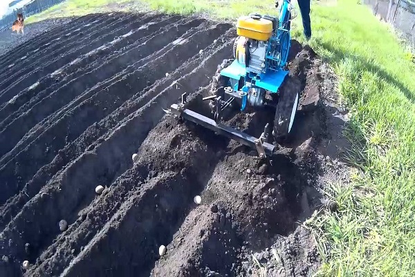 creating furrows