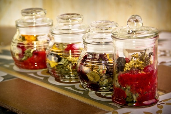 infusiones de flores