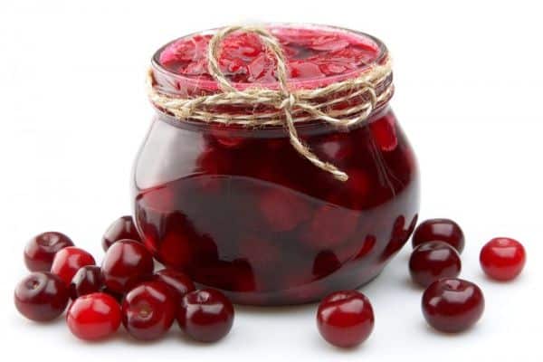 confiture de cerises