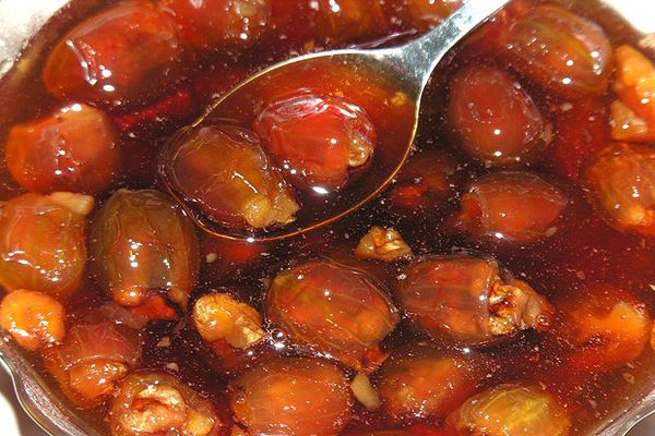 groseilles et confiture