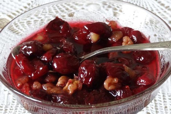 confiture aux noix