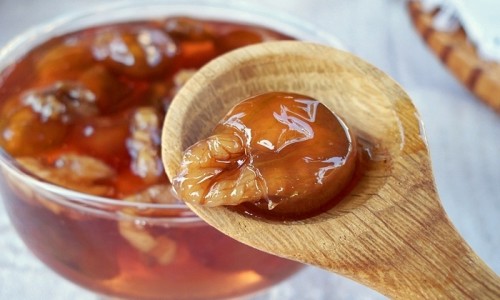 mermelada con nueces