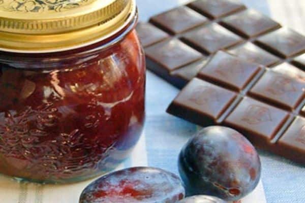 jar and chocolate