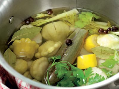 courge légèrement salée