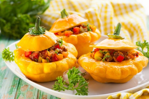 stuffed squash