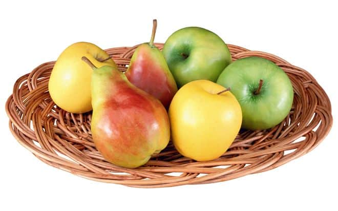 pears and apples