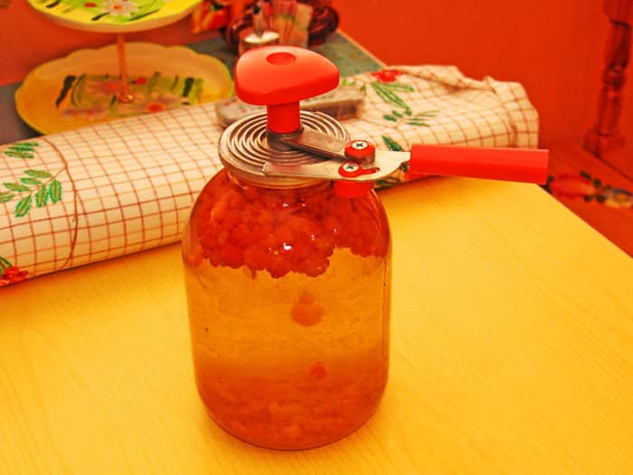 Cloudberry compote