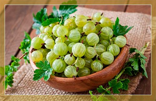 gooseberries in a bowl