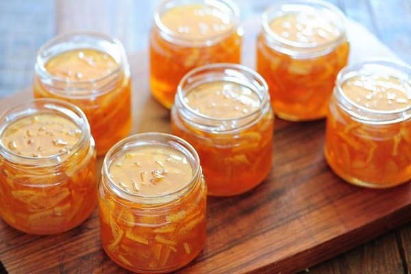 confiture pour l'hiver