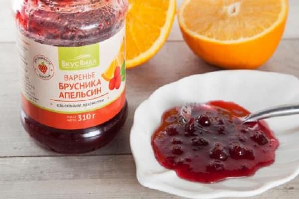 confiture d'airelles