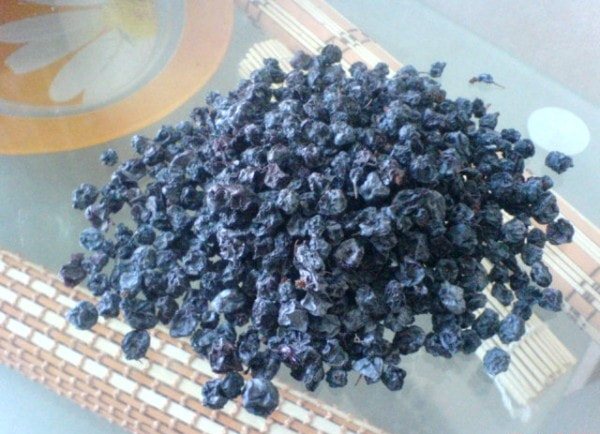 dried blueberries