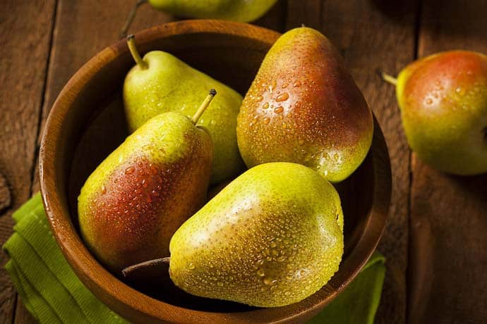 ripe pears