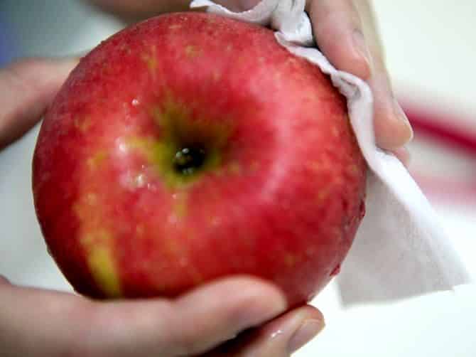 manzana roja