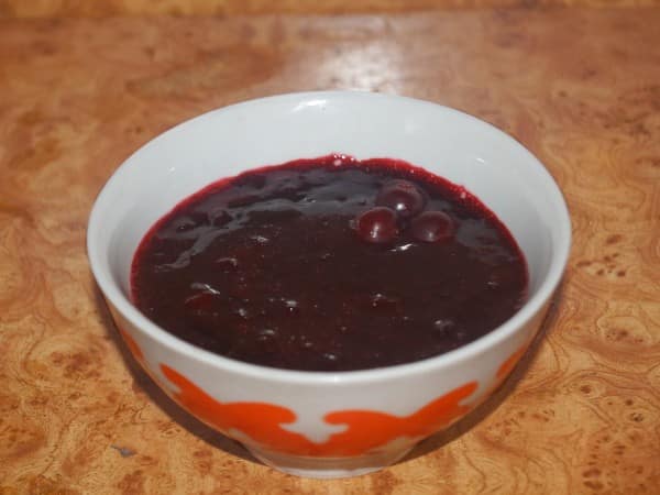 confiture dans un bol