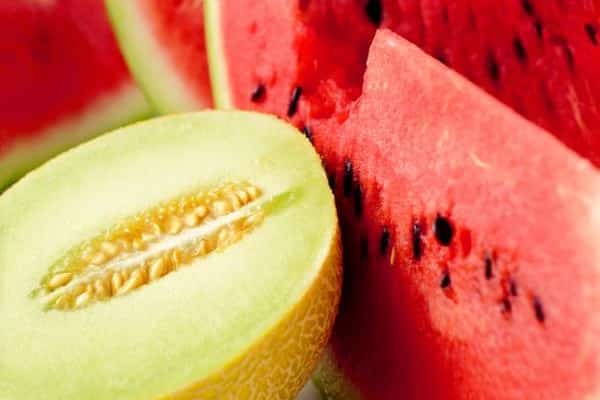 sandia y melon