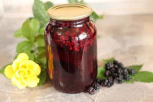 A simple recipe for making blackberry compote for the winter