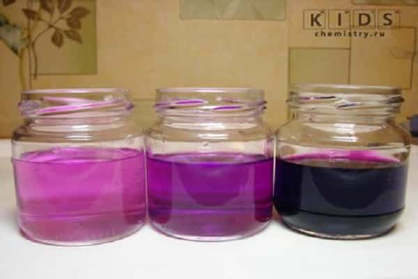 potassium permanganate solution