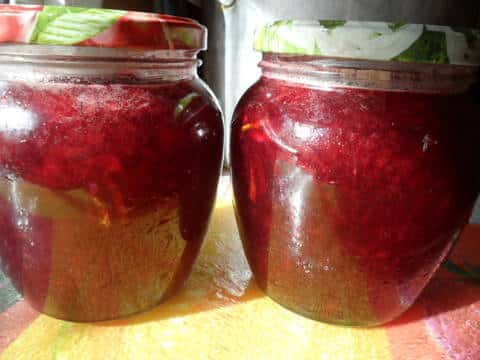 confiture de cerises