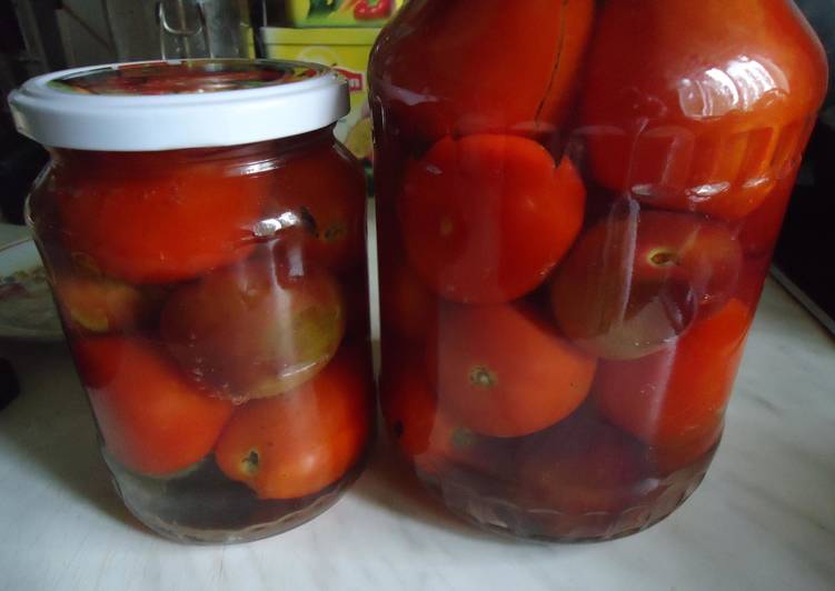 tomates y ciruelas