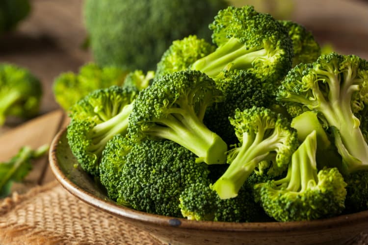 broccoli in a bowl