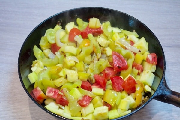 verduras peladas