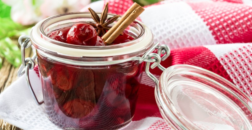 confiture de cerises