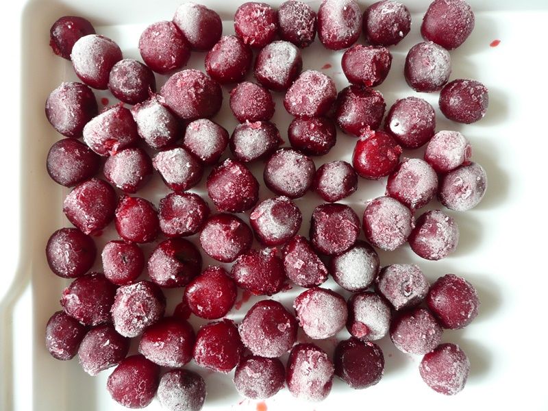 congeler des cerises