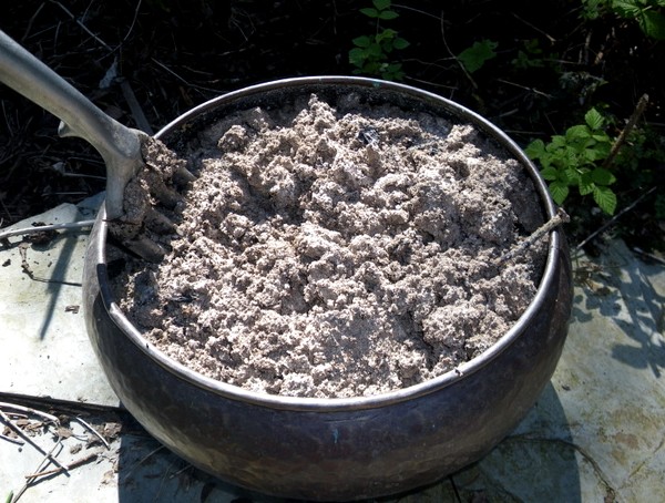 wood ash