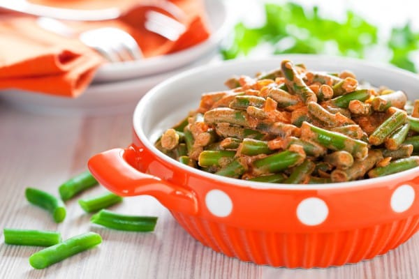 asparagus beans in a bowl